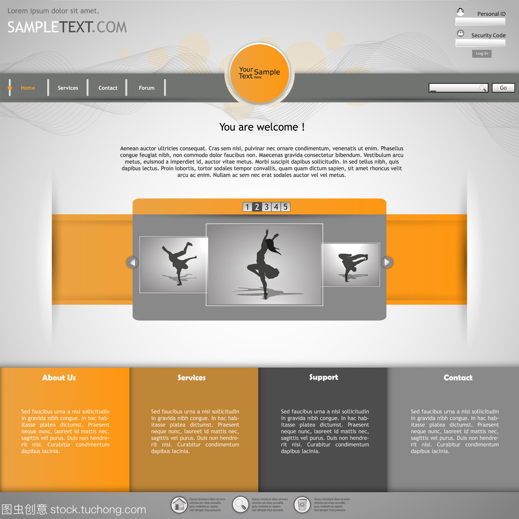 網站模板設計與網頁設計 構建高效數字體驗的基石